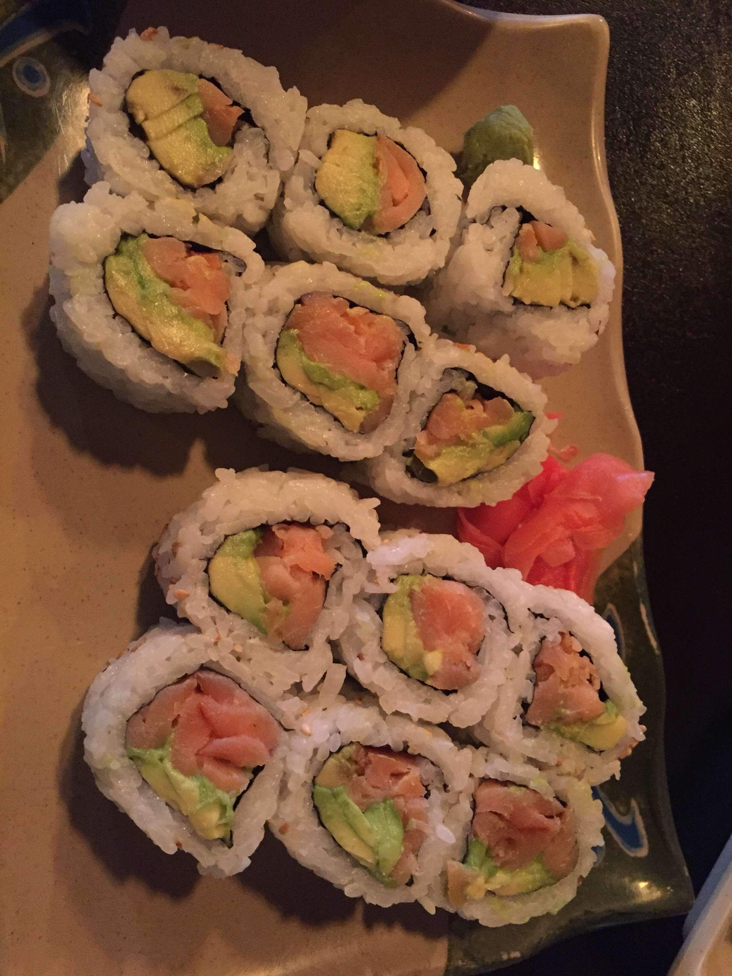 Menu of Wasabi's, Downtown, Roanoke