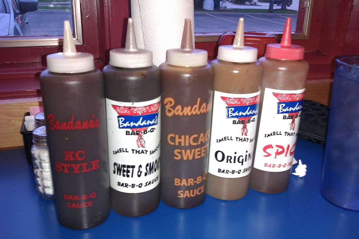 Menu of Bandana's BARBQ, Bloomington, Bloomington