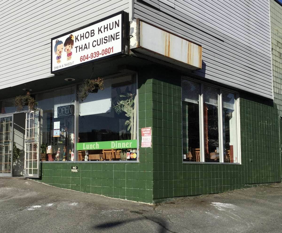Khob Khun Thai Cuisine Coquitlam Coquitlam Zomato