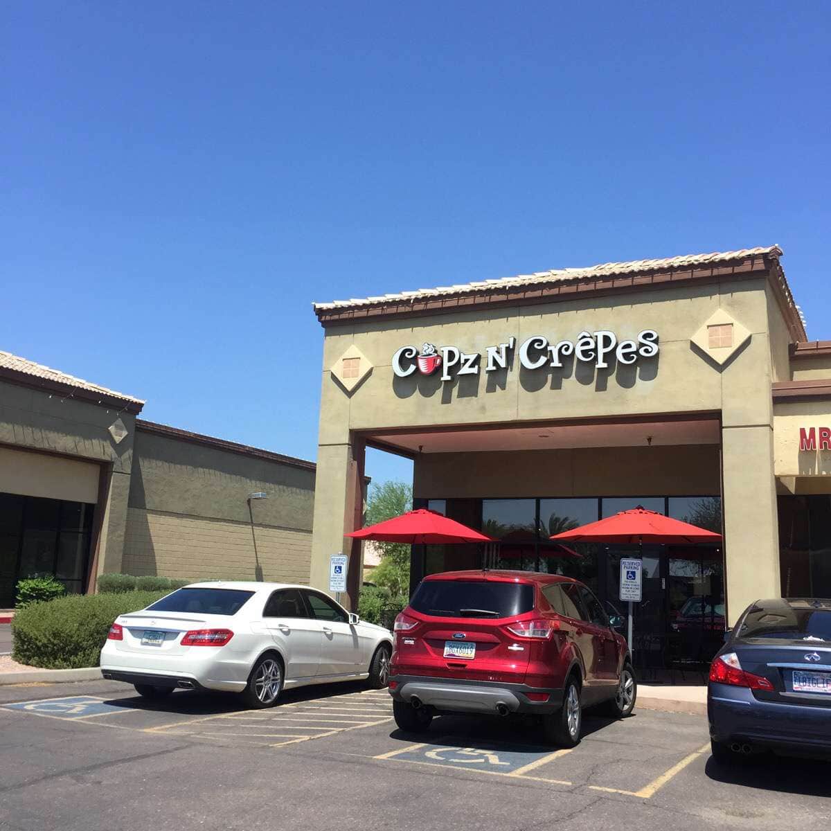 Menu of Cupz n' Crepes, Ahwatukee, Phoenix