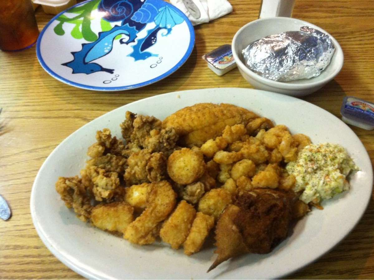 Menu of Ella's of Calabash, Calabash, Calabash