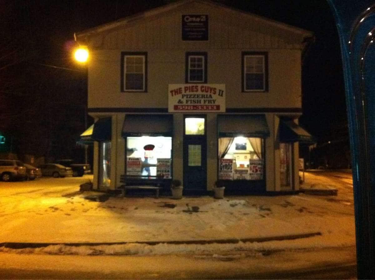 Menu of The Pies Guys II, Fulton, Syracuse