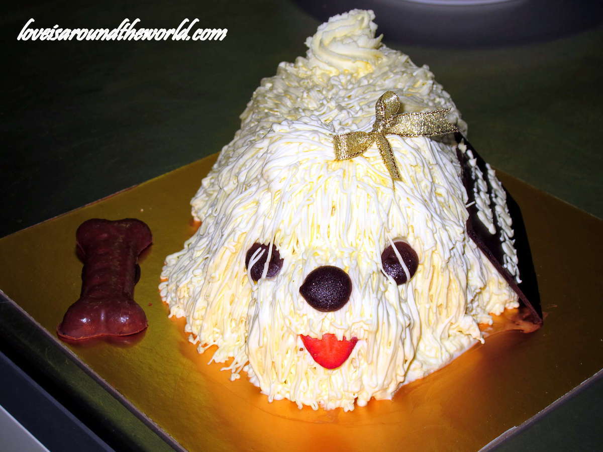 dog cake breadtop