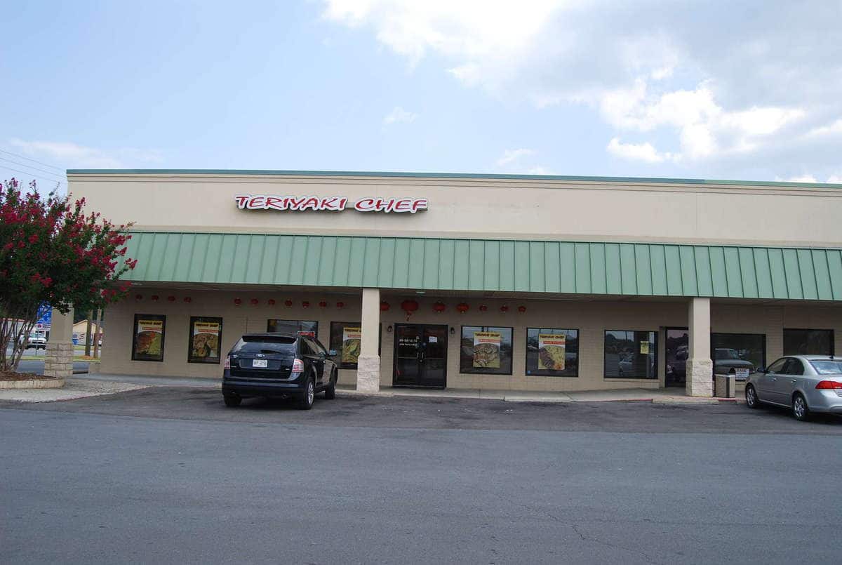 Menu of Teriyaki Chef, Calhoun, Dalton