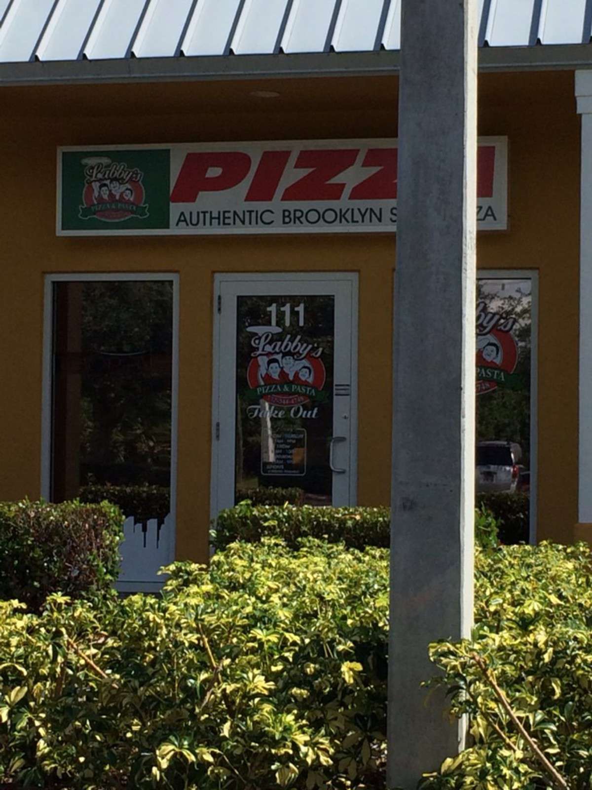 Menu of Labby's Pizza & Pasta, Port St Lucie, Treasure Coast