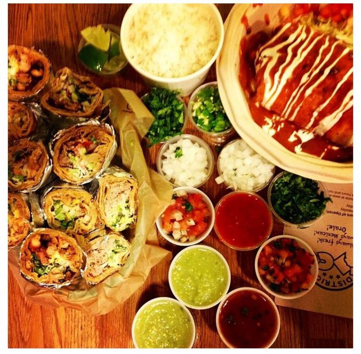 Menu of District Taco, Arlington, Arlington County