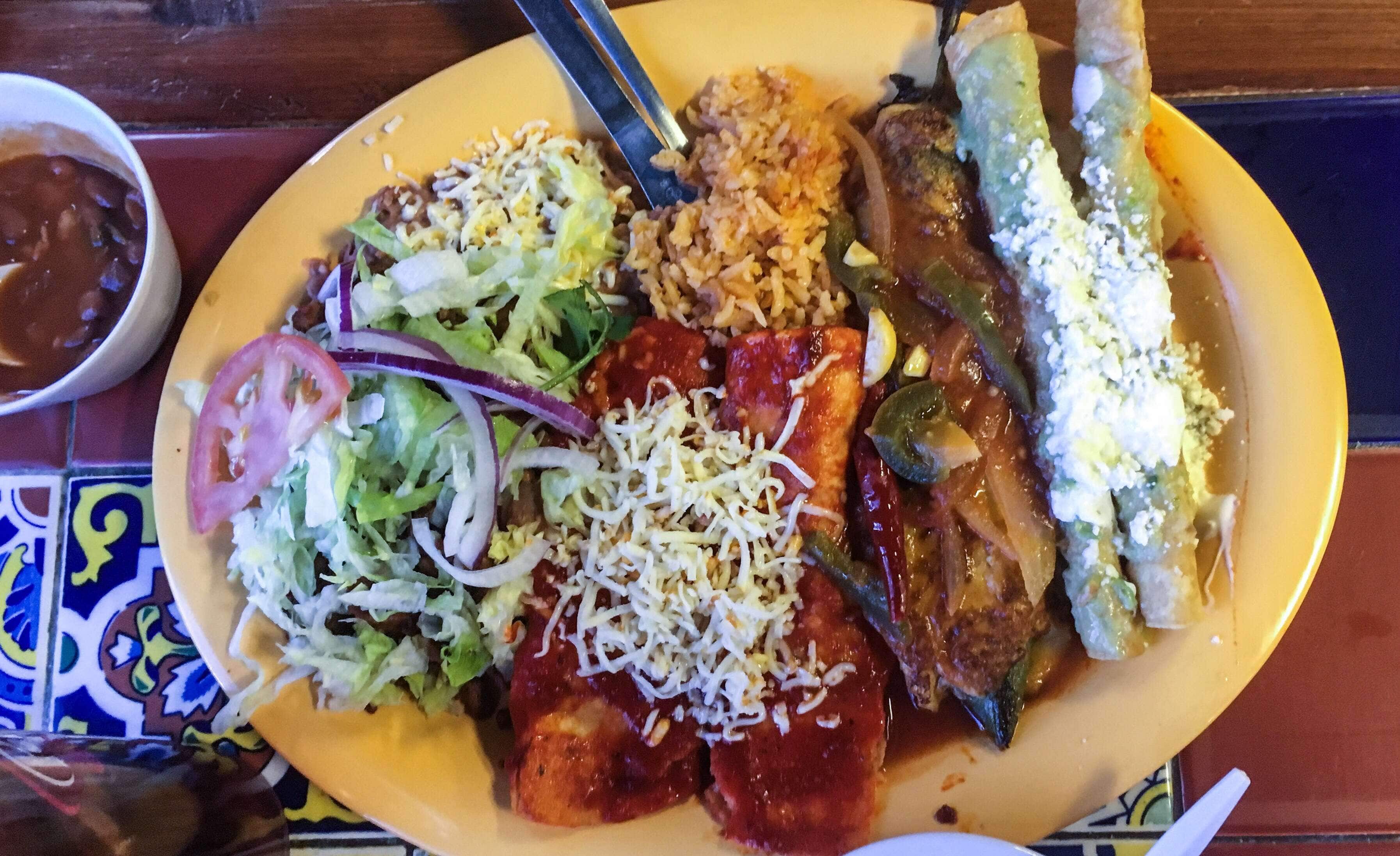 Menu of Tacos Chinampa, Central, El Paso