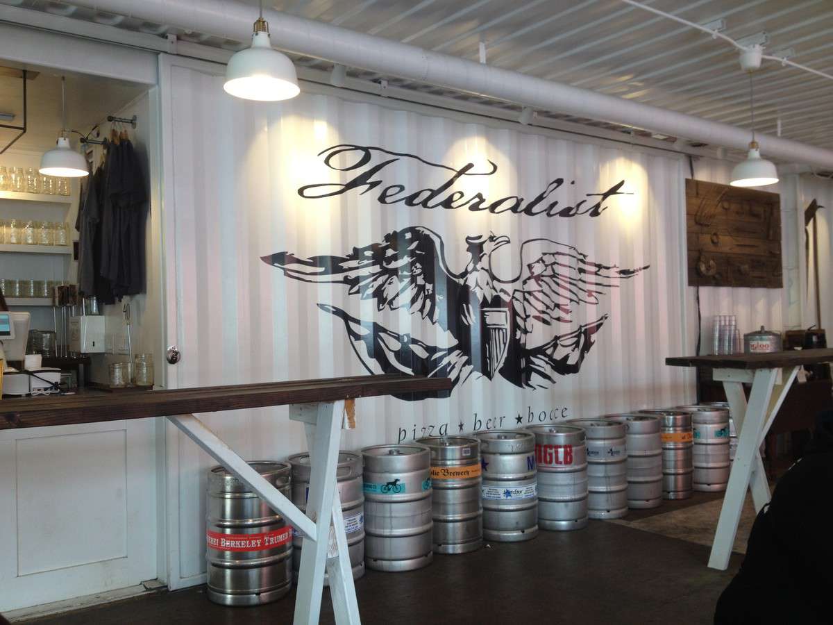 Federalist Public House Beer Garden Midtown Sacramento