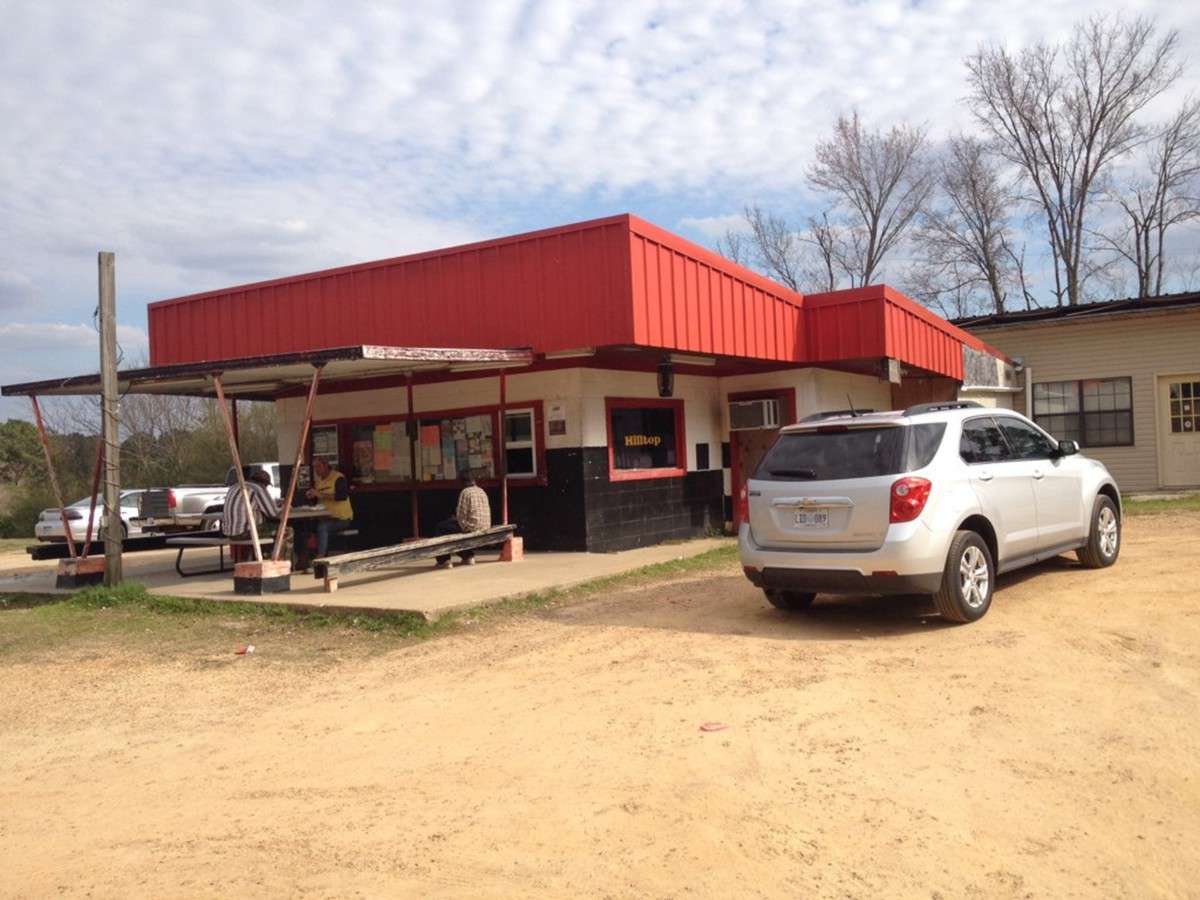 Menu of Hilltop Drive Inn, Bude, Bude