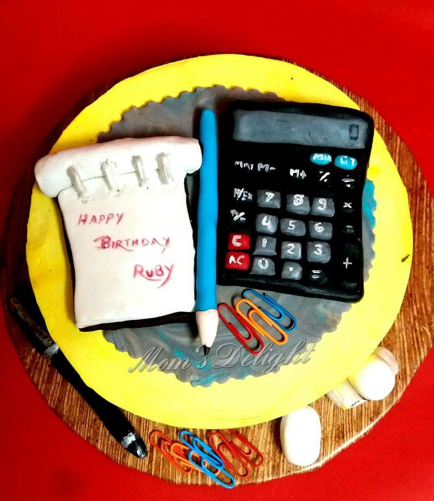Birthday cake for a commerce student... - Sweet Life By Saru | Facebook