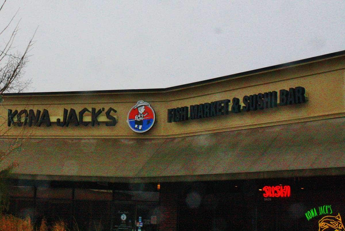 Menu of Kona Jack's Fish Market & Sushi Bar, Northwest, Indianapolis