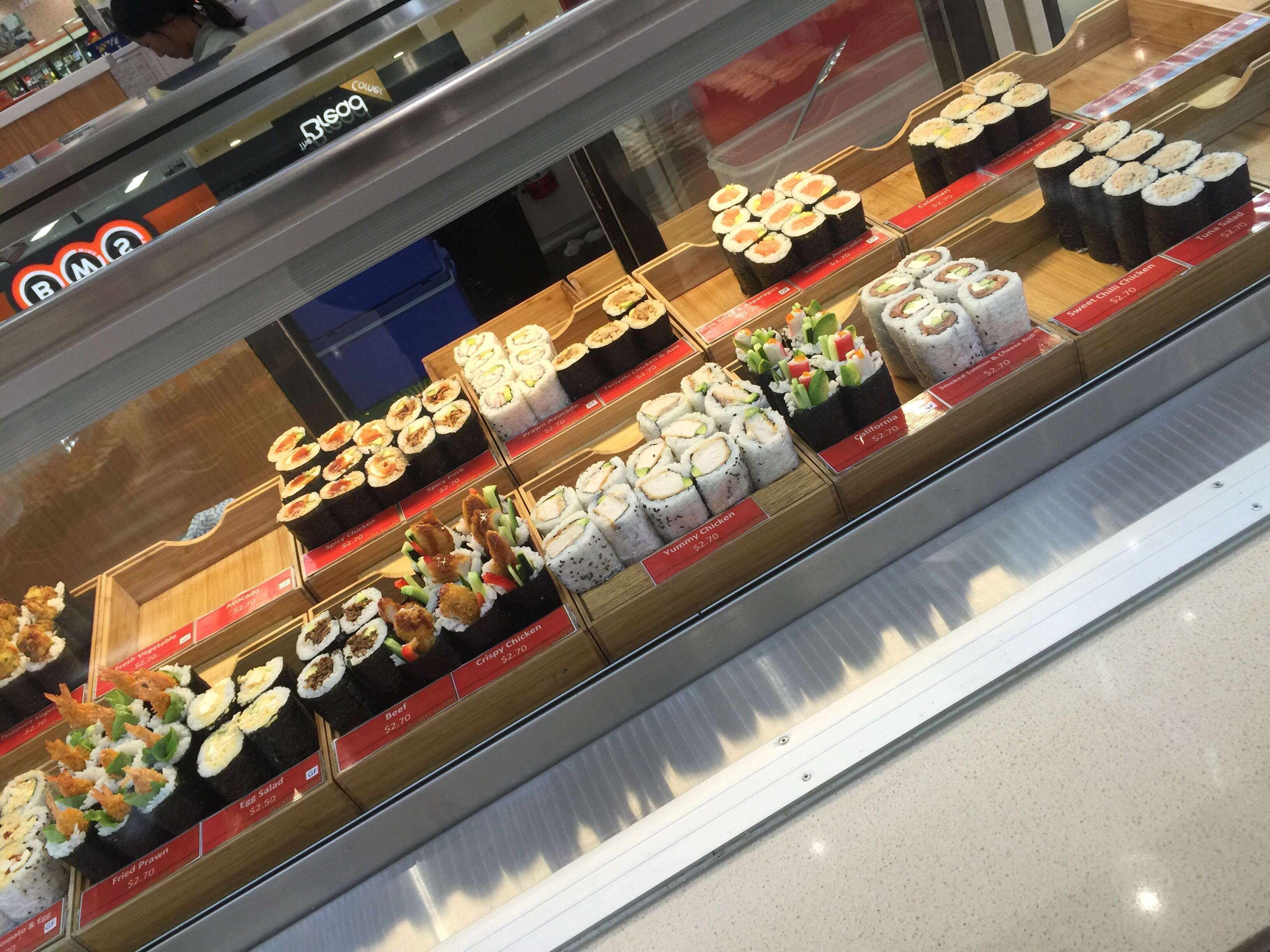 Menu of Asahi Sushi, Capalaba, Brisbane