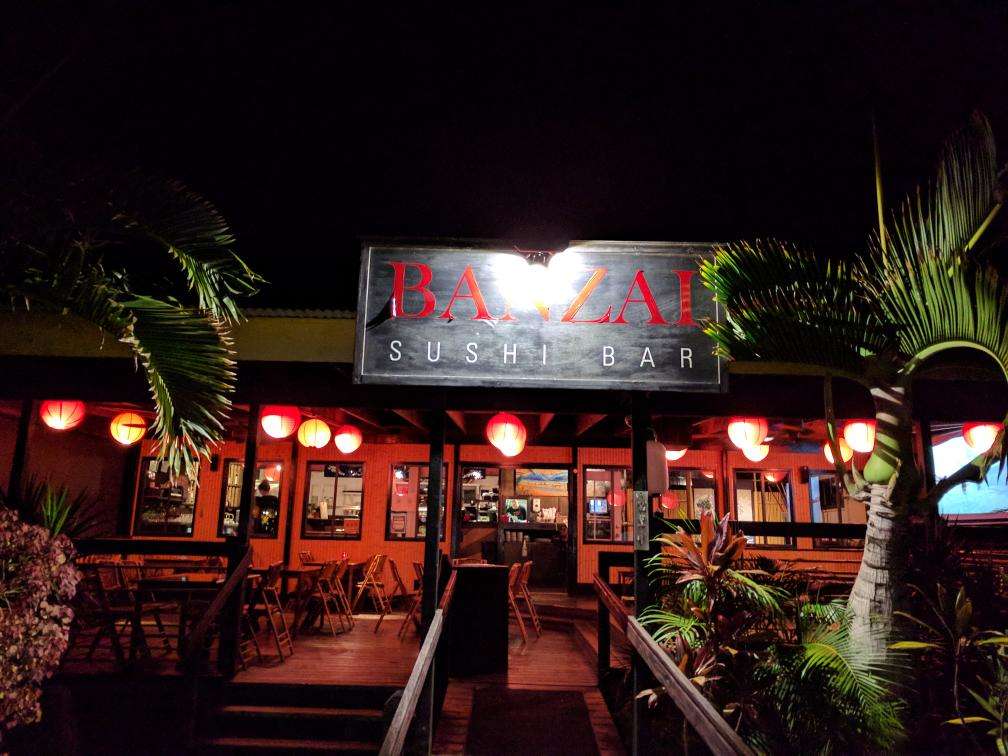 Menu of Banzai Sushi Bar, Haleiwa, Rest of Hawaii