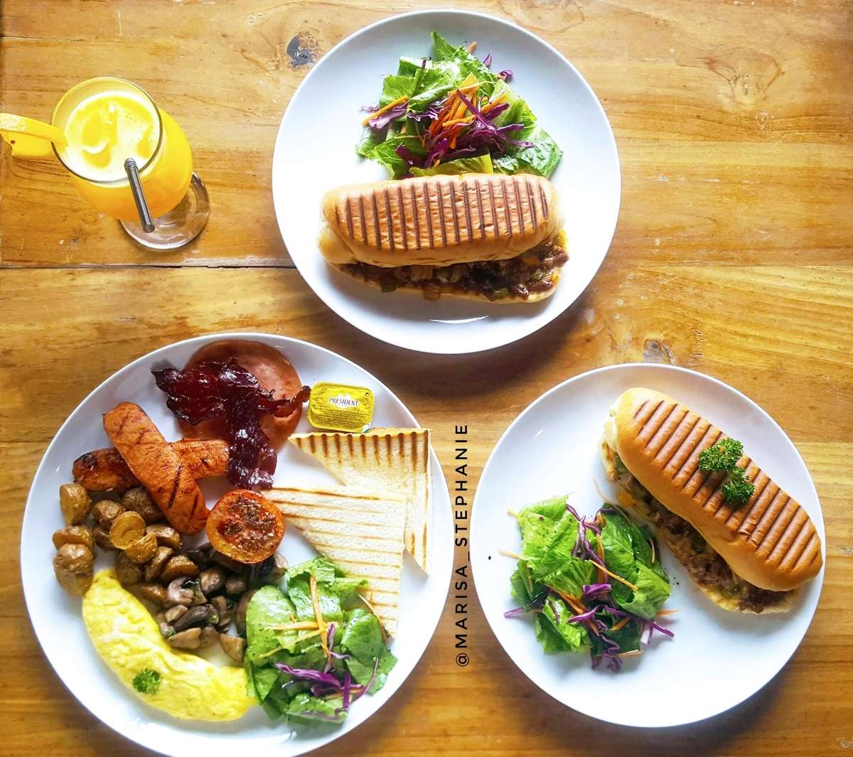 Top Destinations Africa B Steak Grill Pancake