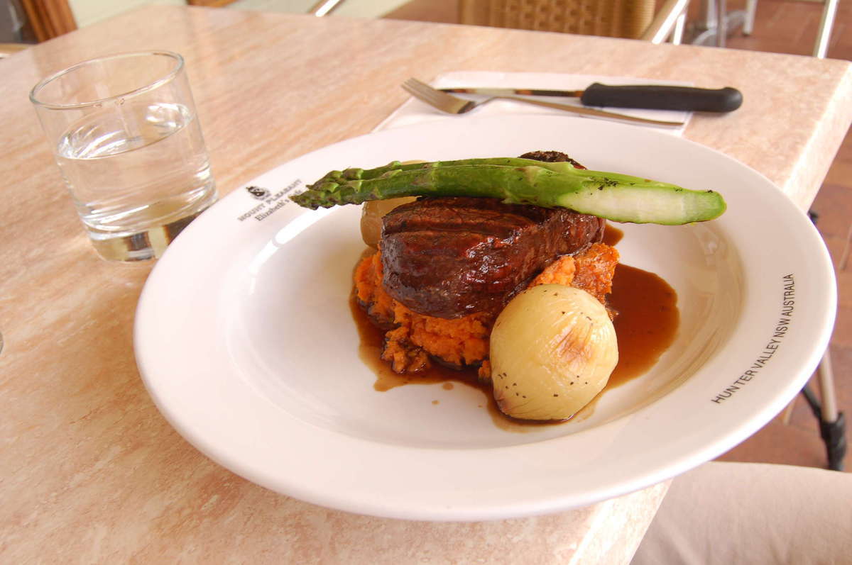 Menu of Elizabeth's Cafe, Pokolbin, Pokolbin