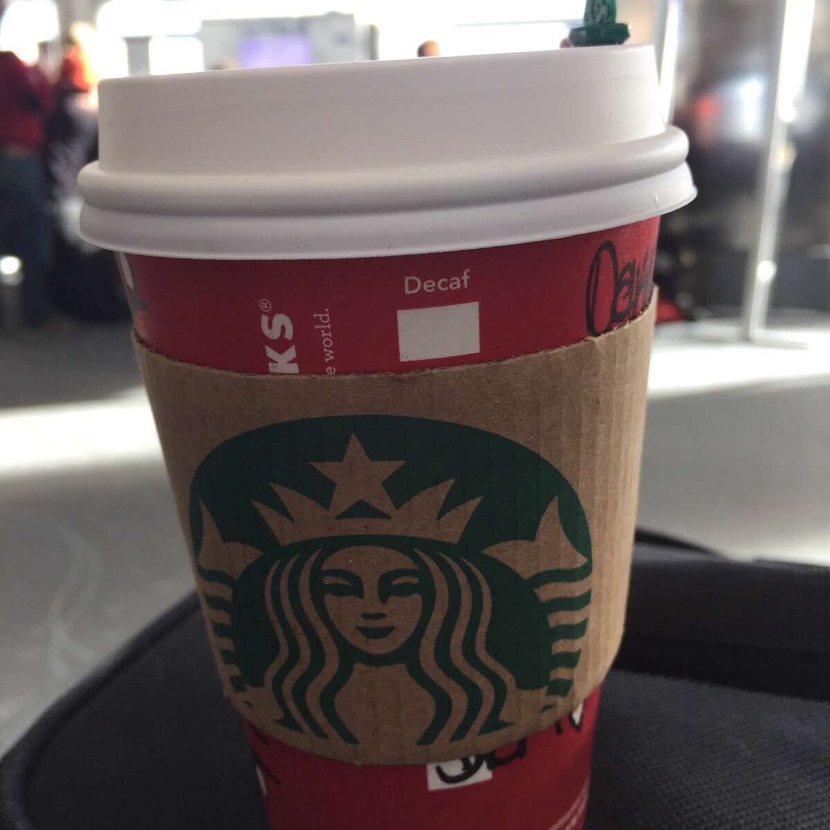 Menu of Starbucks, Denver International Airport, Denver