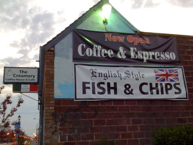 The Fish Chip Shop Menu Menu For The Fish Chip Shop Overlook