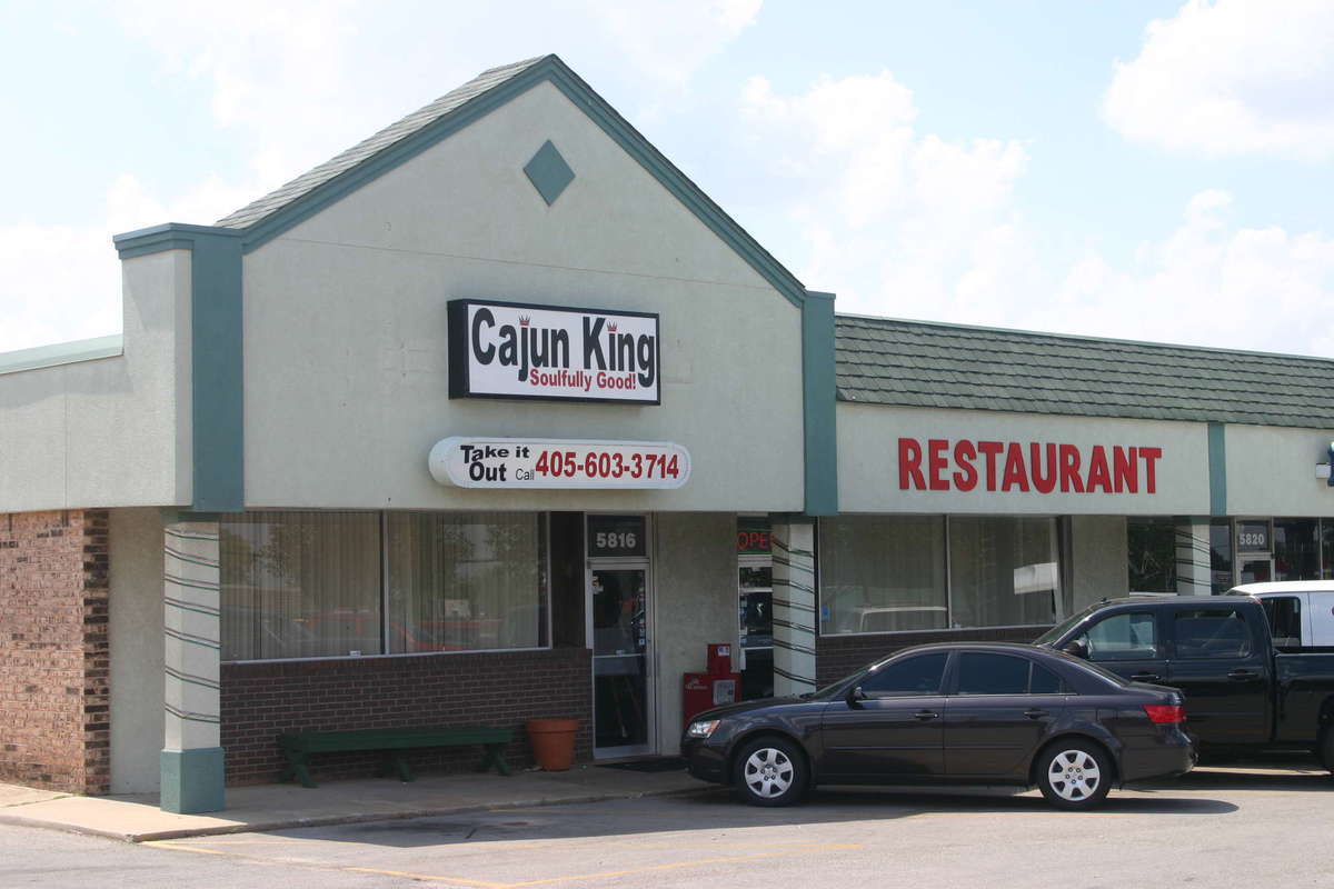 Menu of Cajun King, Suburban Northside, Oklahoma City