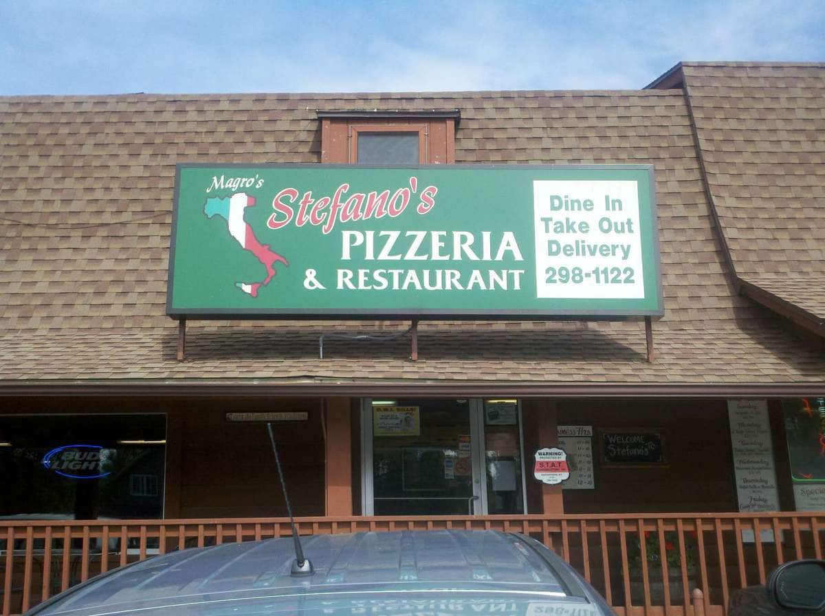 Menu of Stefano's Pizzeria & Restaurant, Pulaski, Pulaski