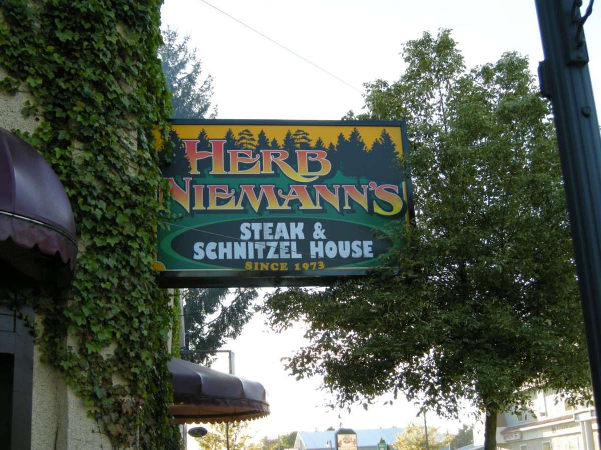 Herb Niemann's Steak & Schnitzel House, Everson, Bellingham