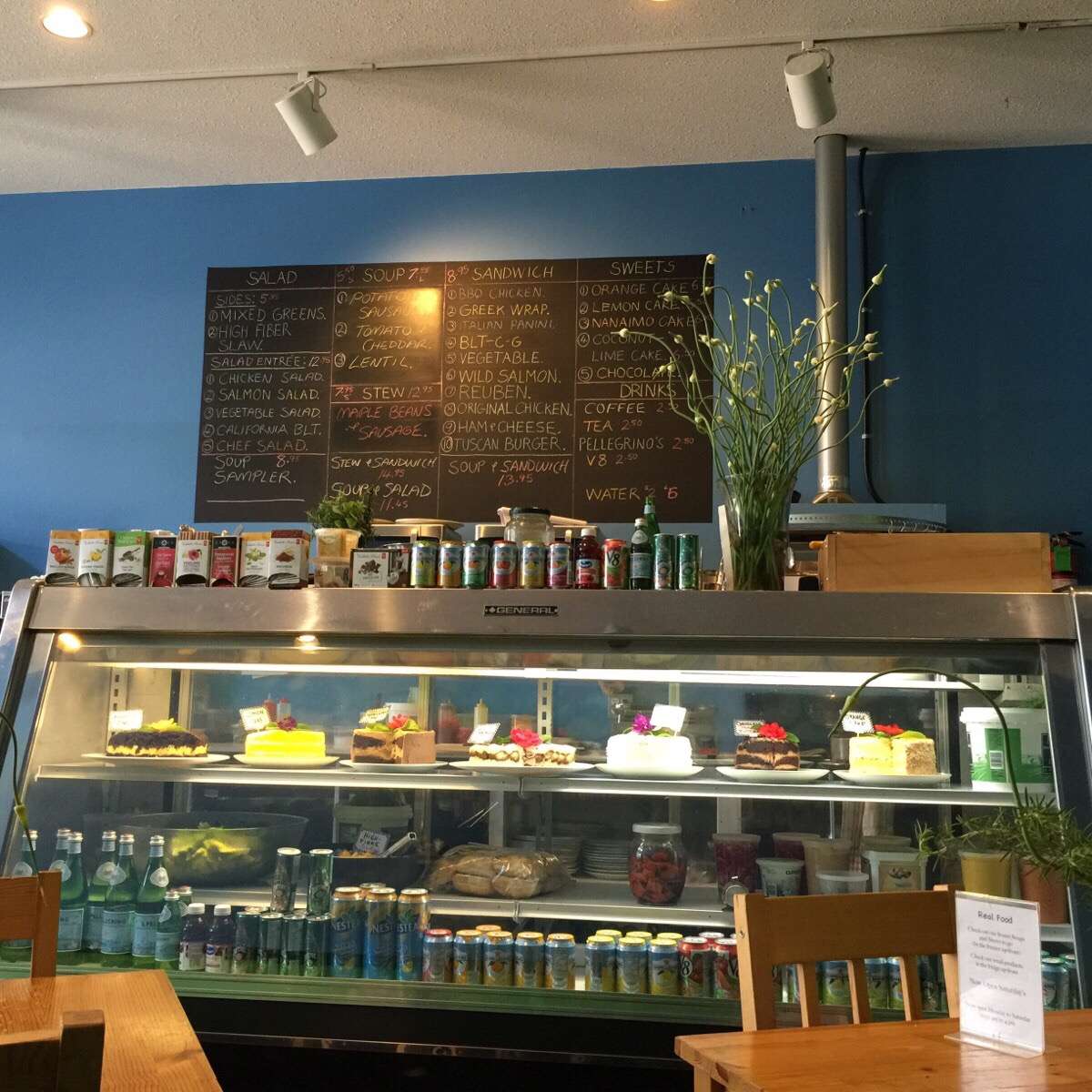 Menu of Real Food, Nanaimo, Downtown Nanaimo