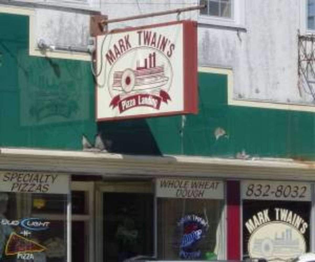 Menu of Mark Twain's Pizza Landing, Metairie, New Orleans