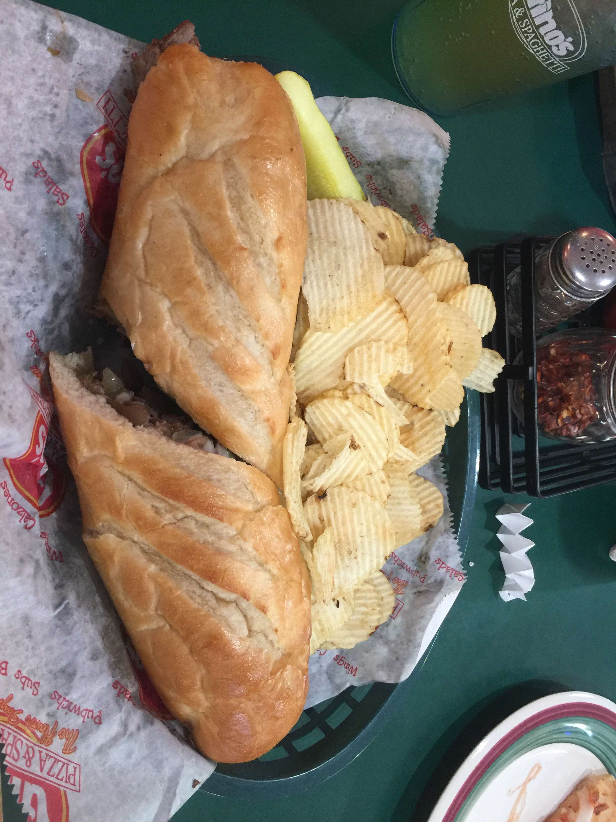 Menu of Gino's Pizza & Spaghetti, Elkview, Charleston