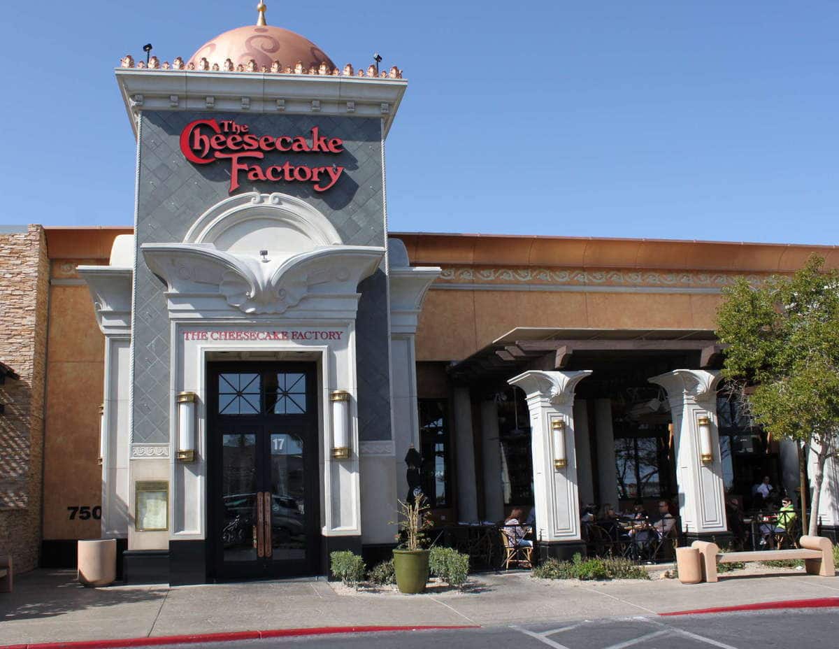 The Cheesecake Factory at The Shops at Boca Park, Summerlin, Las Vegas