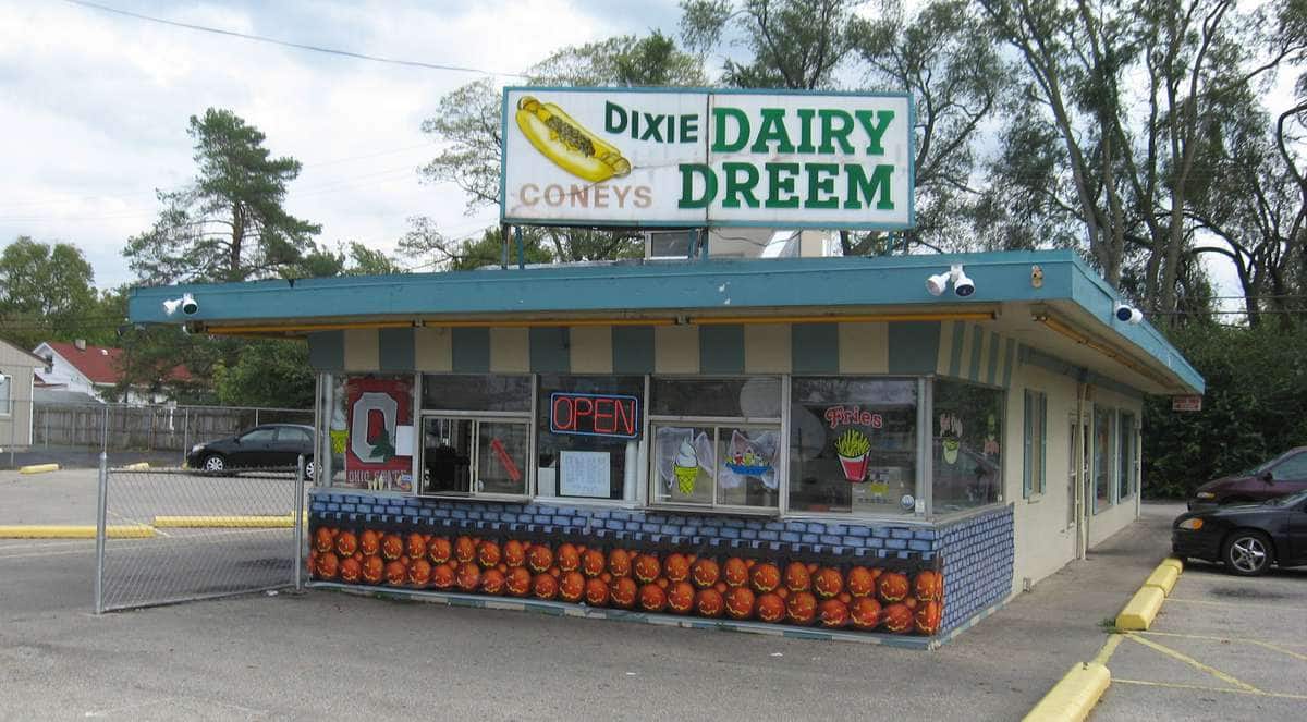 Menu of Dixie Dairy Dreem, Moraine, Dayton