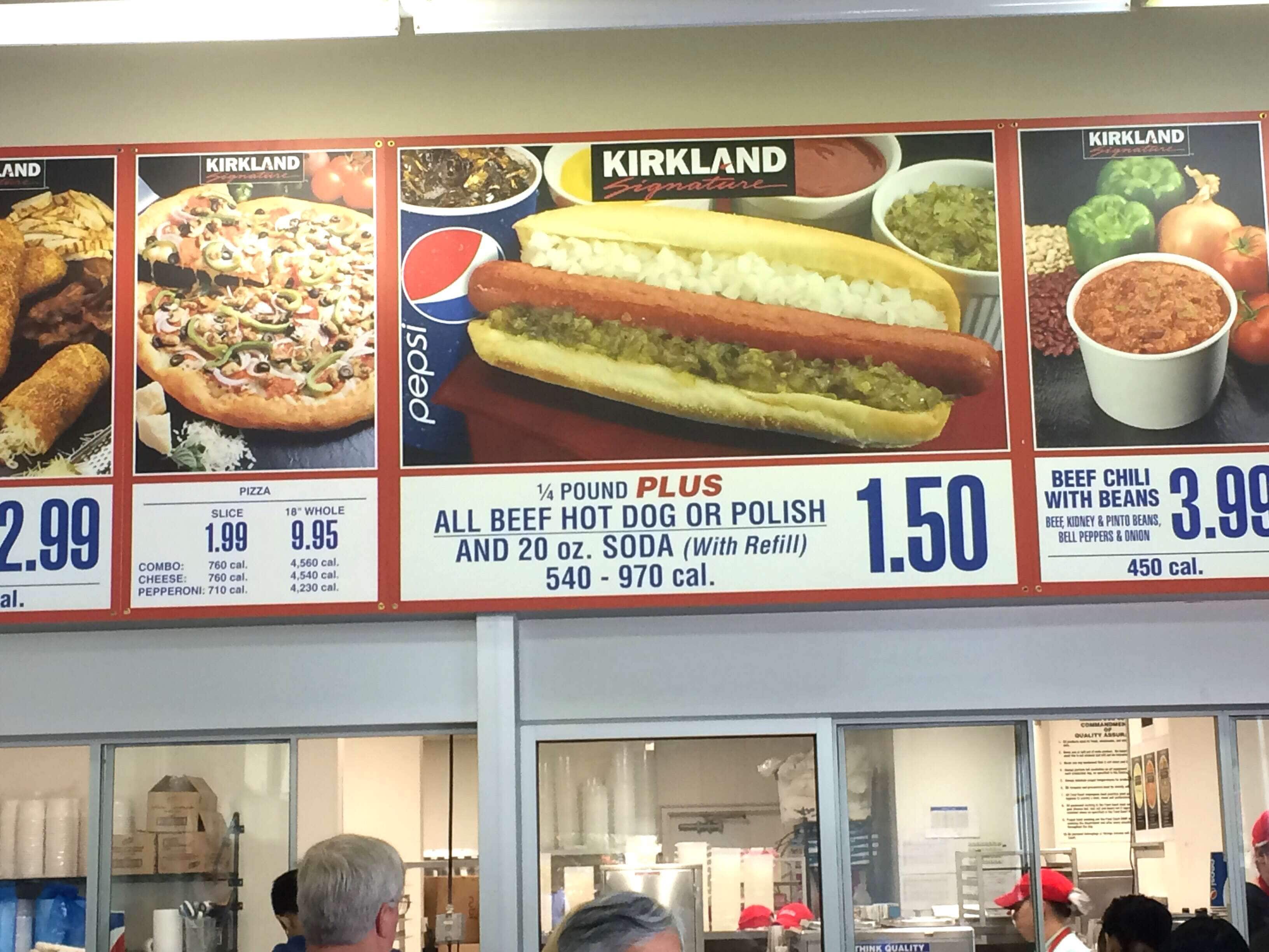 Costco Food Court Kirkland Kirkland