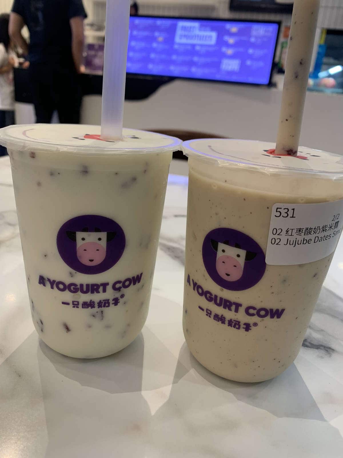 Cow yogurt Blue Cow