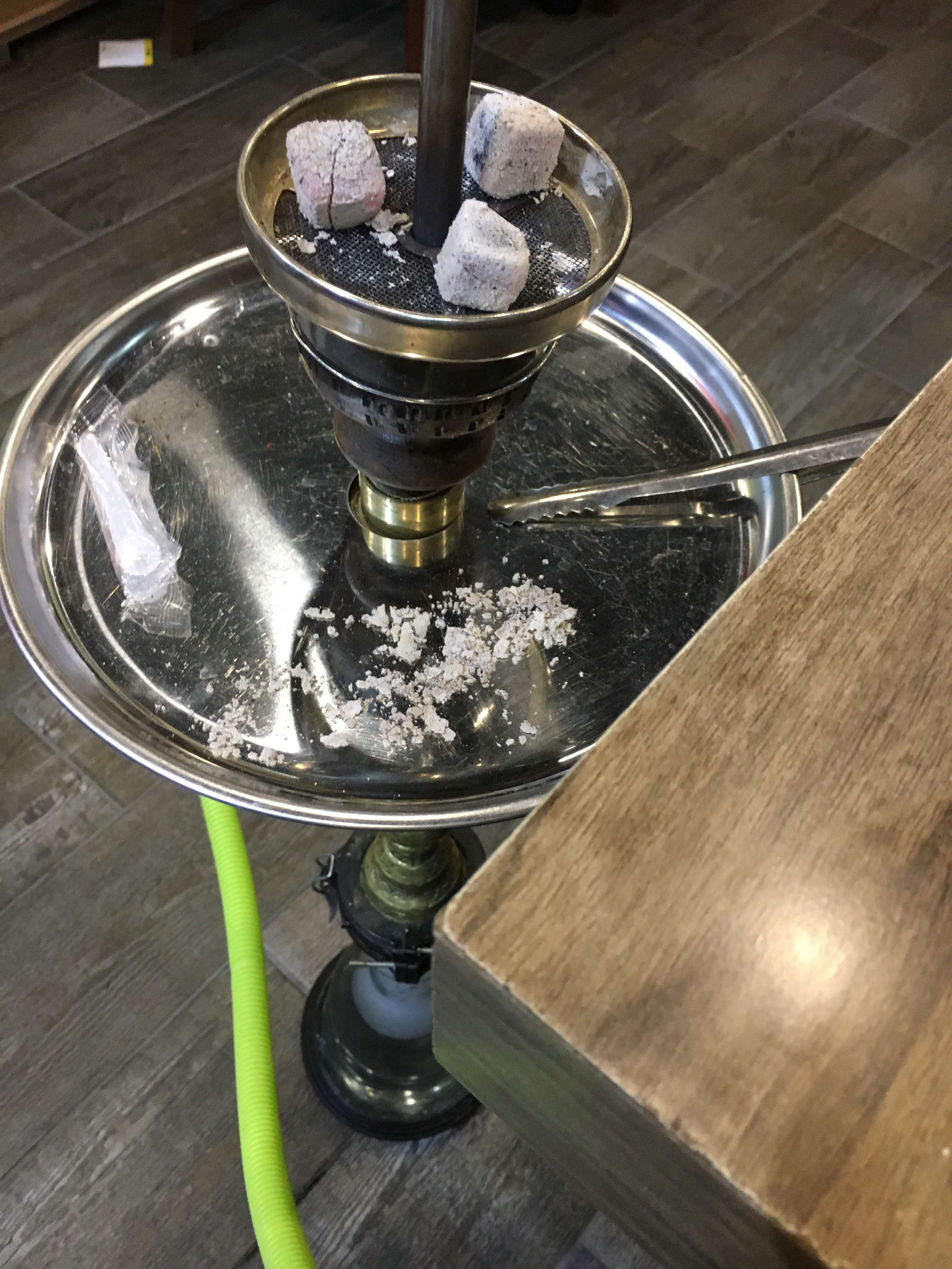 Huqqa Modeli Masa Ustu Cam Nargile Takimi