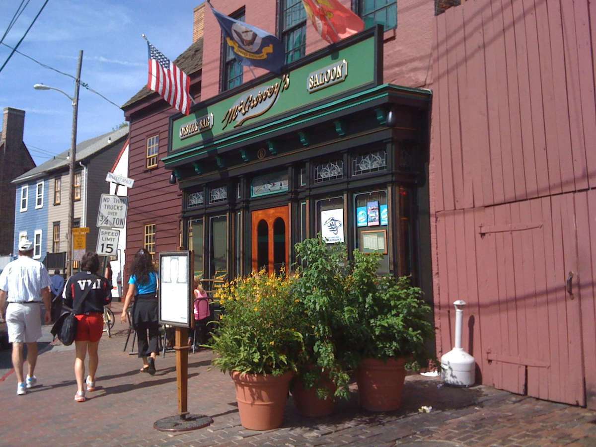 McGarvey's Saloon and Oyster Bar, Annapolis, Anne Arundel County ...