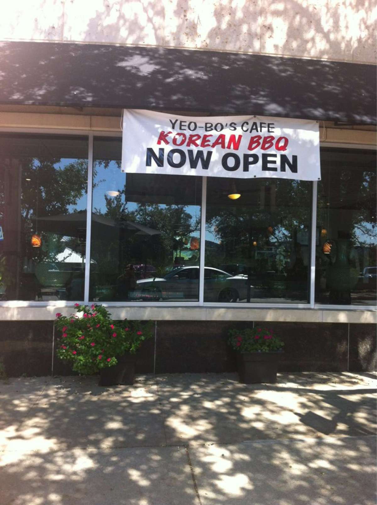 Menu of YeoBo's, Kerrville, Kerrville