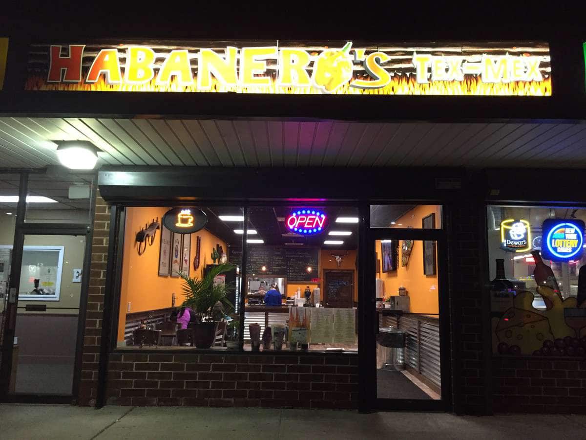 Menu of Habanero Tex Mex, Holbrook, Long Island