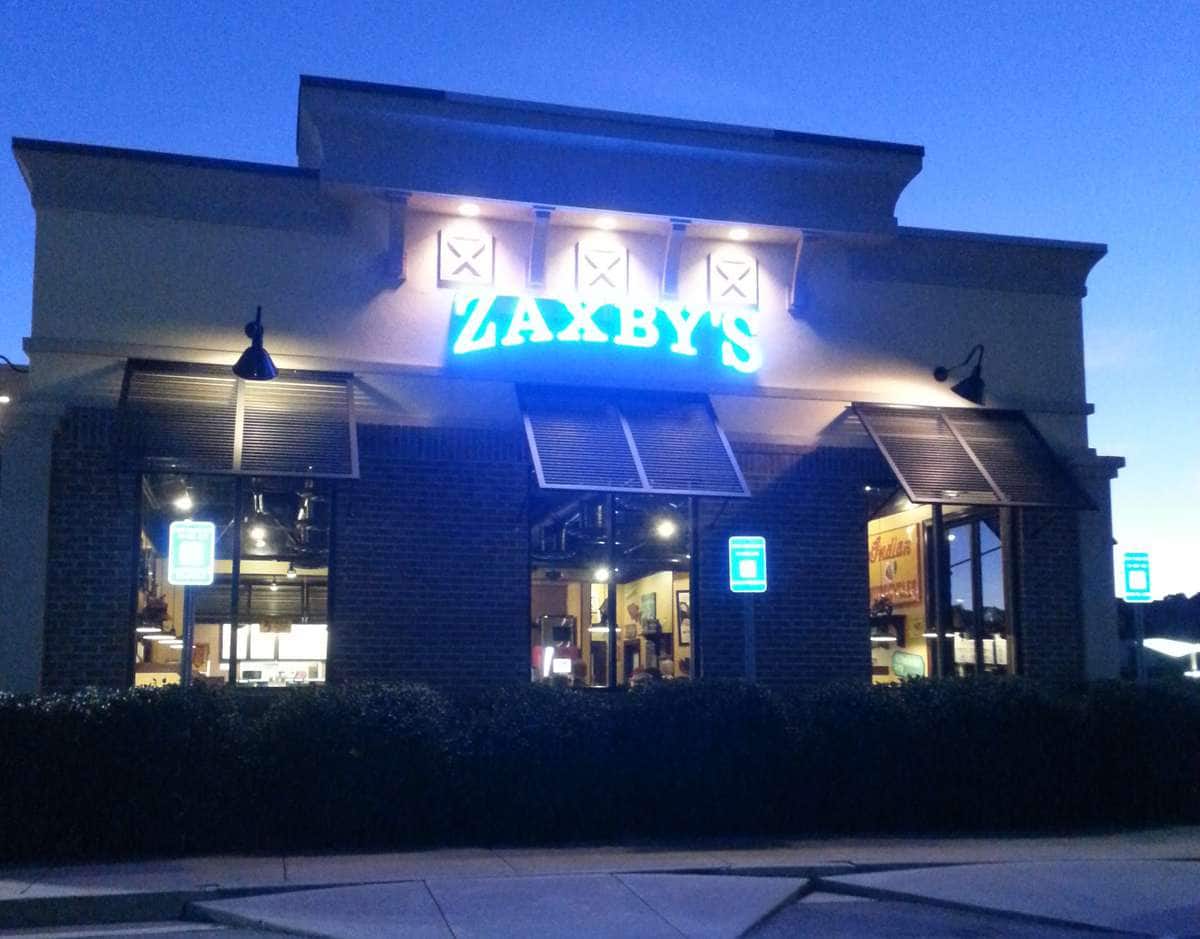 Menu of Zaxby's, Blue Ridge, Blue Ridge