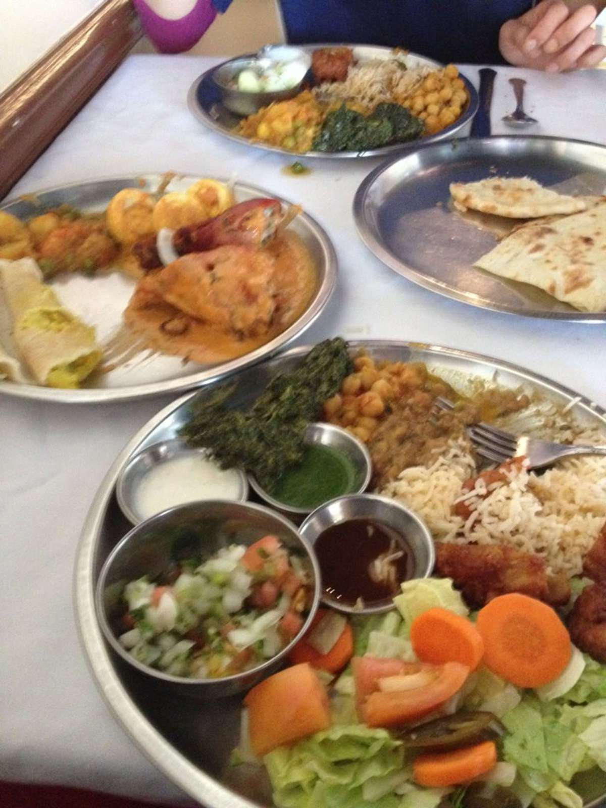 Menu of India's Restaurant, Southside, Jacksonville