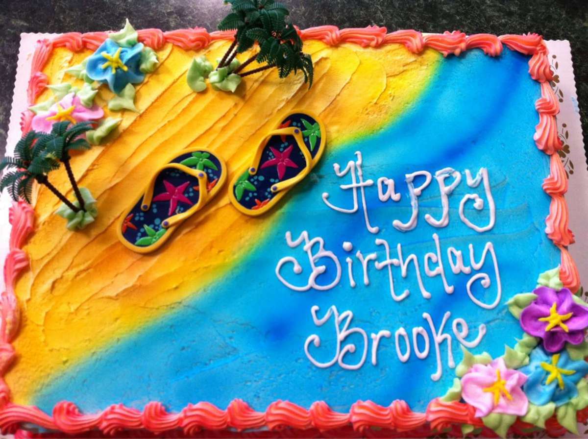 hawaiian birthday cakes walmart