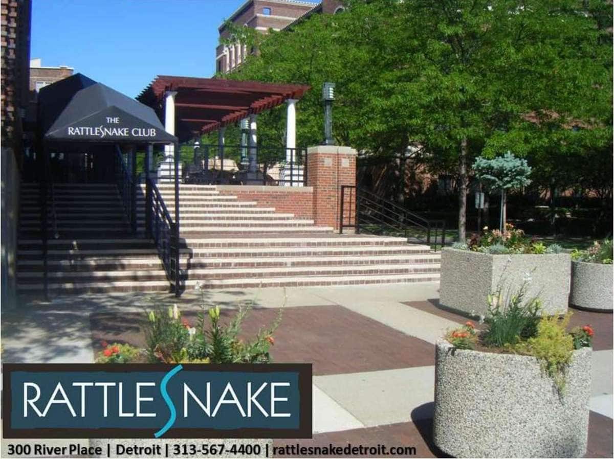 Menu of The Rattlesnake Club, East Side, Detroit