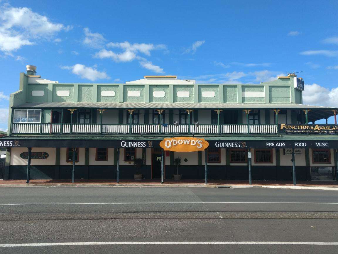 Menu of O'Dowd's Irish Pub, Rockhampton, Rockhampton