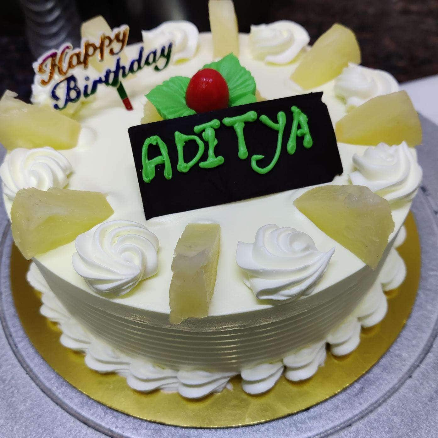 Top more than 76 birthday cake for aditya super hot - awesomeenglish.edu.vn