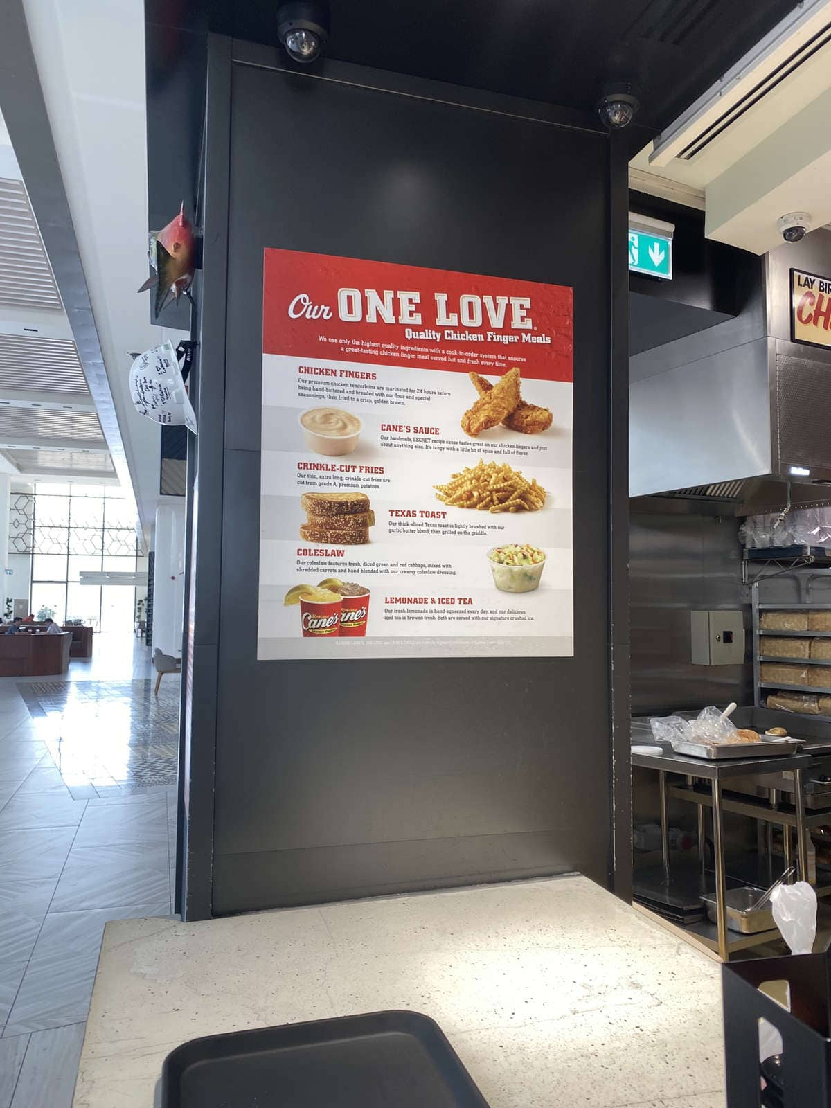 Raising Cane's Menu UAE Menu Page