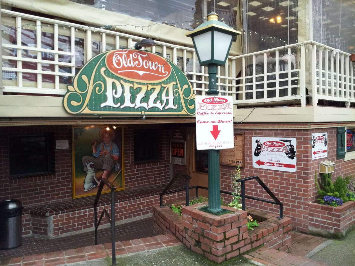 Menu of Old Town Pizza, Auburn, Sacramento