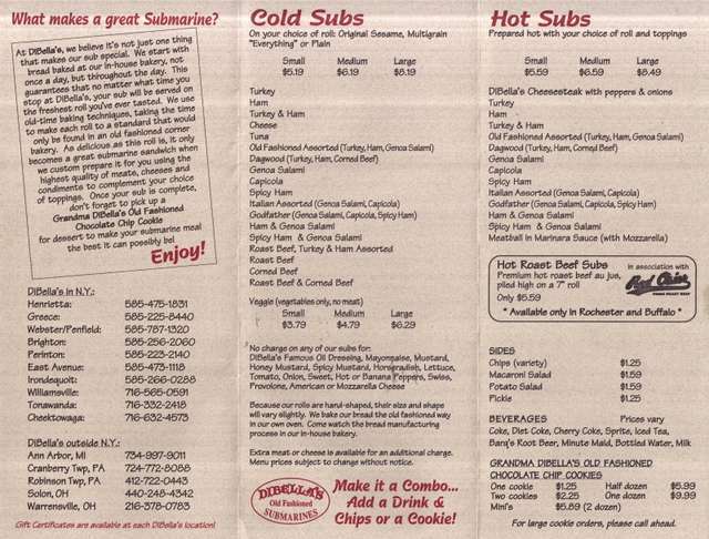 ERiC AiXeLsyD's photo for Dibella's Old Fashioned Submarines