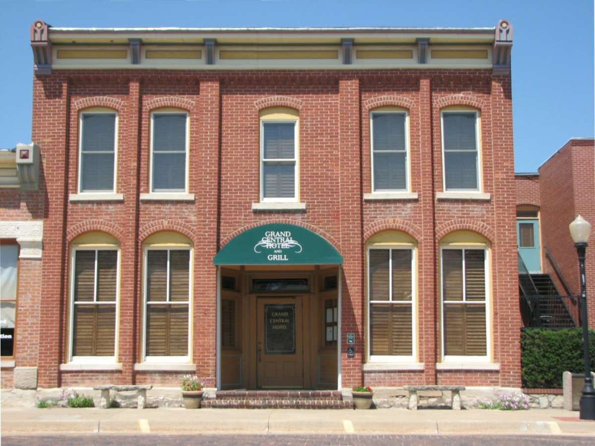 Menu of Grand Central Hotel and Grill, Cottonwood Falls, Strong City