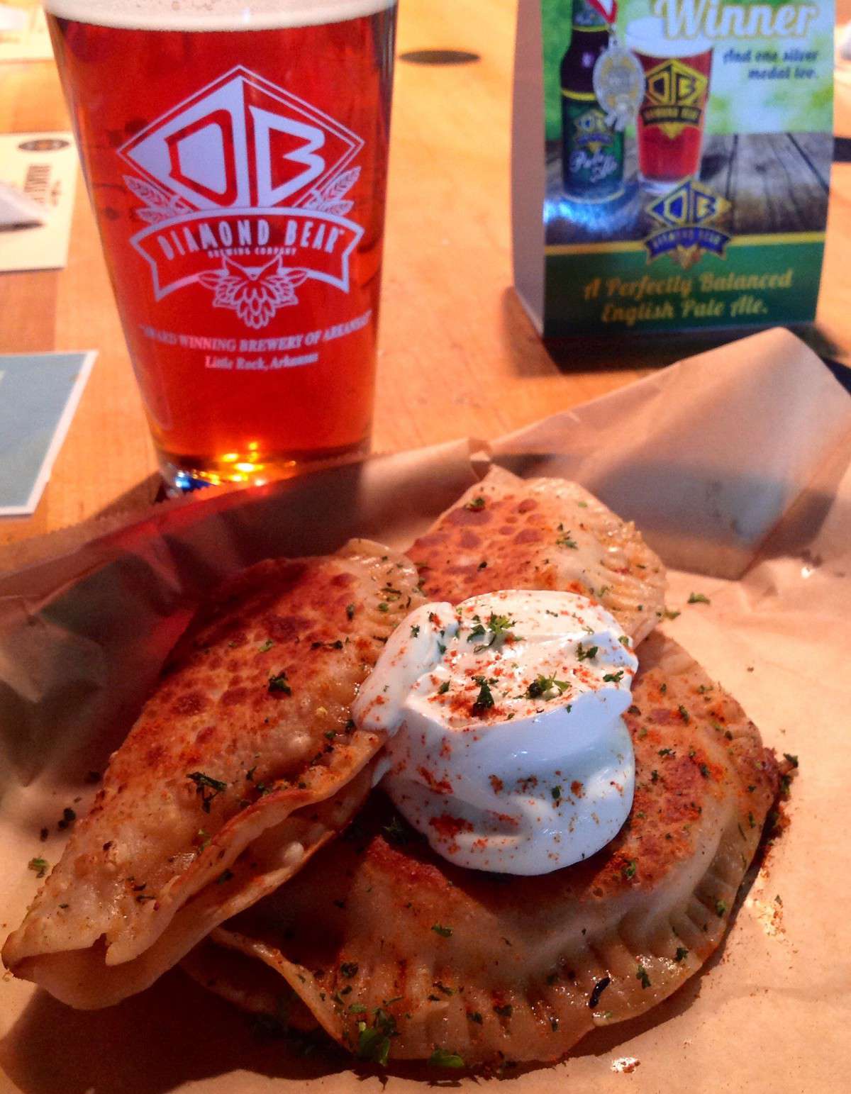 Diamond Bear Brewing Company Menu