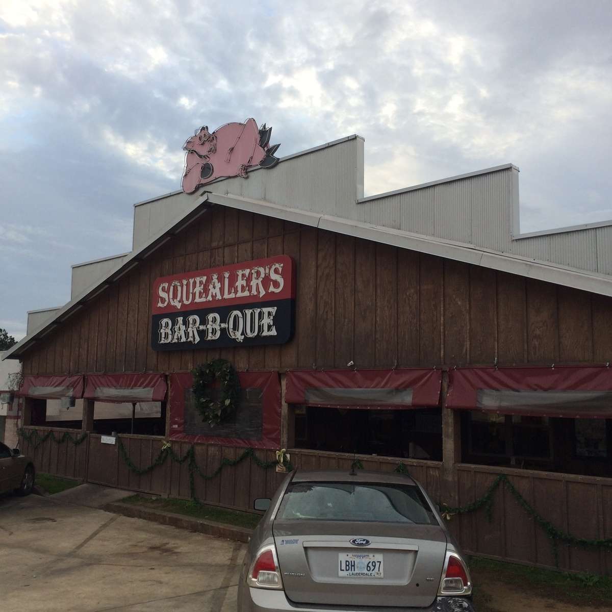 Menu of Squealer's BarBQue, Meridian, Meridian