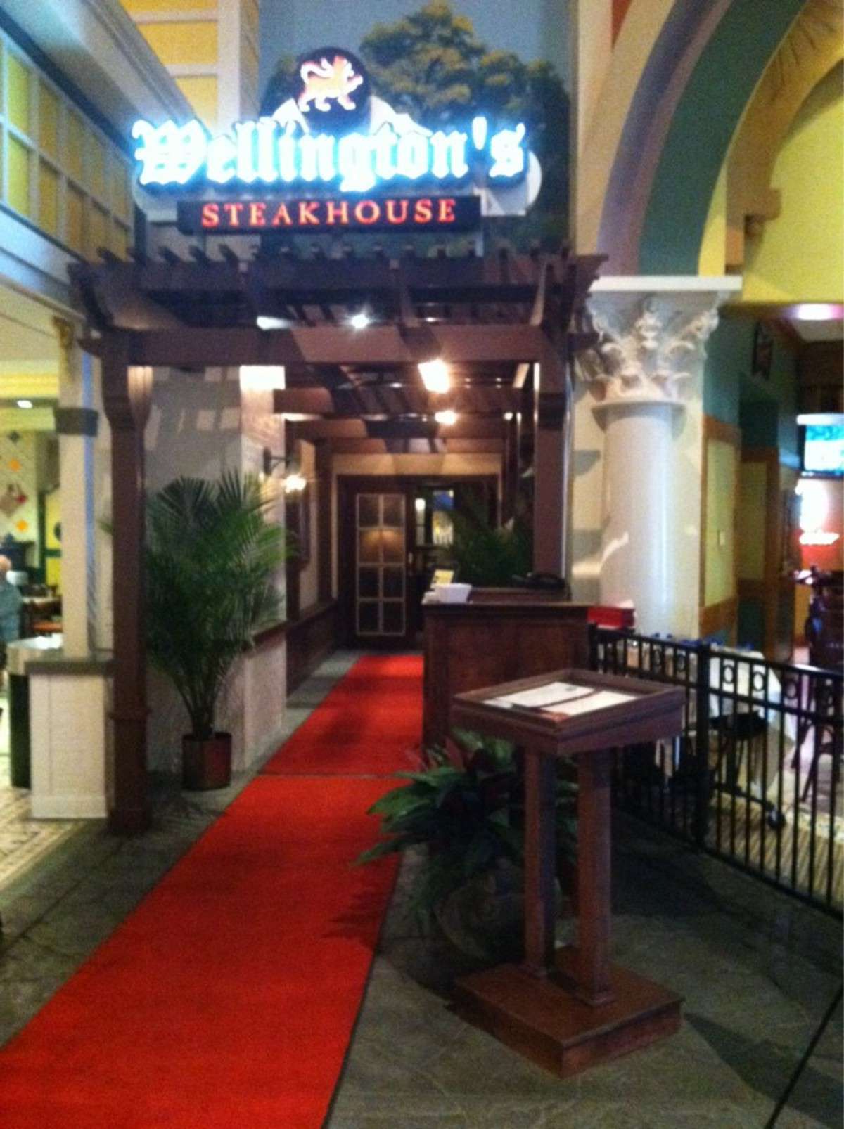 Wellington's Steakhouse Menu, Menu for Wellington's Steakhouse, Rising