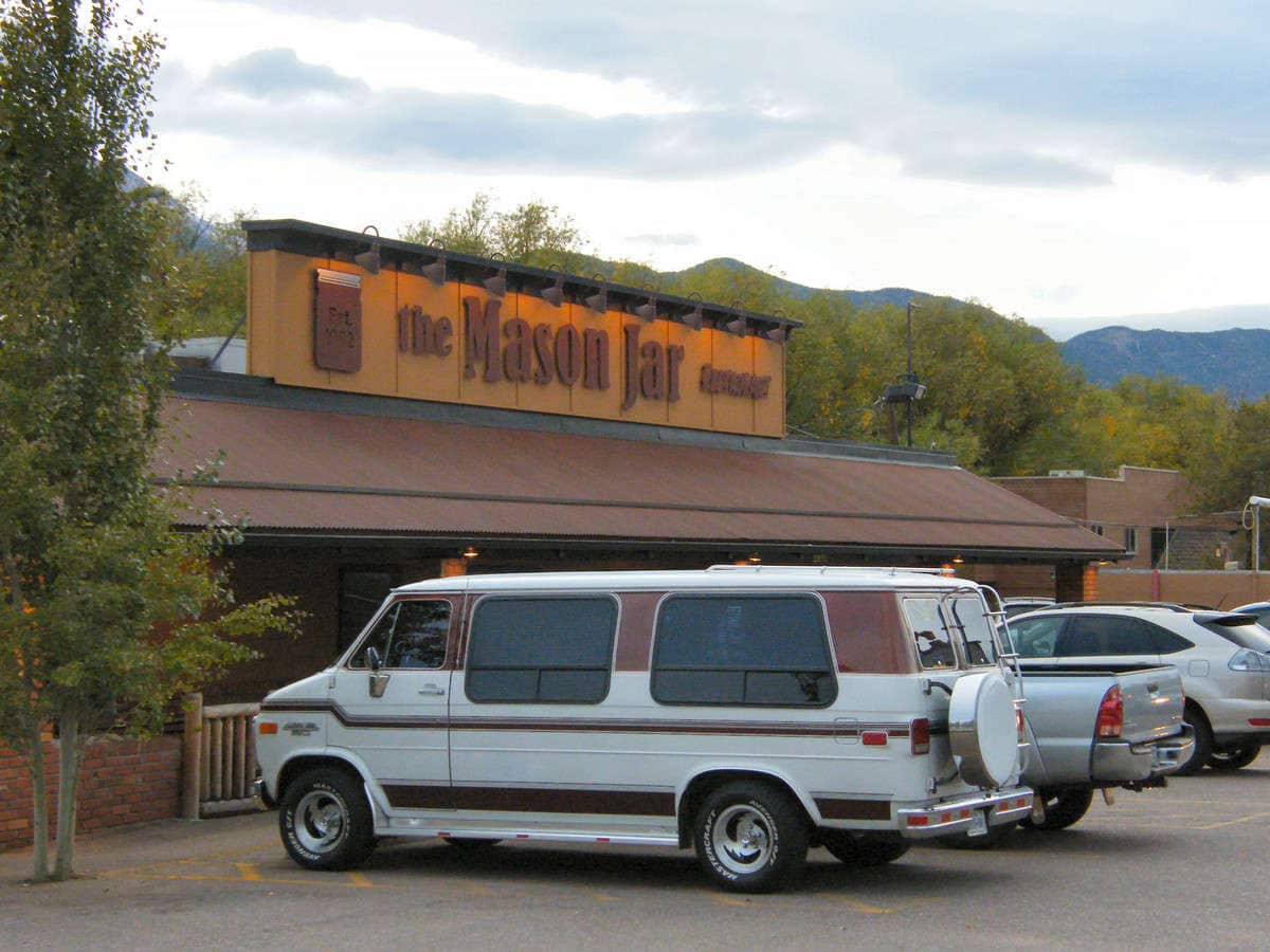 Menu of The Mason Jar, Colorado Springs, Colorado Springs