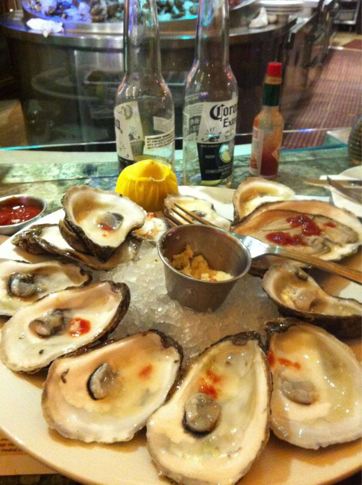 Menu of Oyster Bar, The Strip, Las Vegas